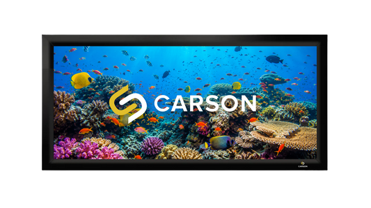 Carson Scope 2.35:1 4K/8K Fixed Frame Projector Screen