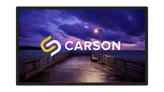 Carson Selina 4K Matte Fixed Frame Home Theatre Screen | 16:9