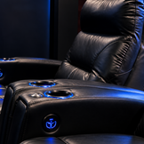Carson The Premiere Electric Recliner Home Theatre Seating | Cinema Chairs