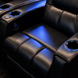 Carson The Premiere Electric Recliner Home Theatre Seating | Cinema Chairs