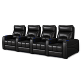 Carson The Premiere Class Four Seater Electric Recliner Home Theatre Seating | Cinema Chairs