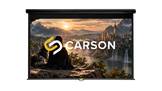 Carson Aspire 92-Inch 16:9 4K/8K Manual Pull-Down Screen