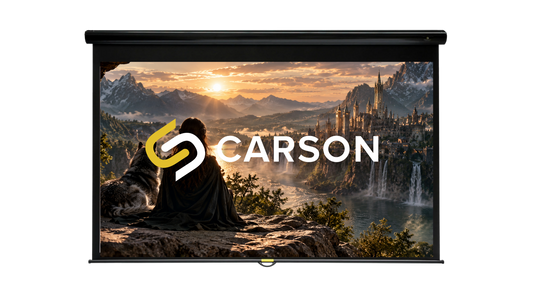 Carson Aspire 4K/8K Manual Pull-Down Screen | 16:9