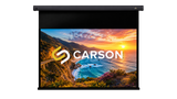 Carson Cellio Black and ALR Core II DNP Material 4K/8K 16:9 Home Theatre Powered Screen