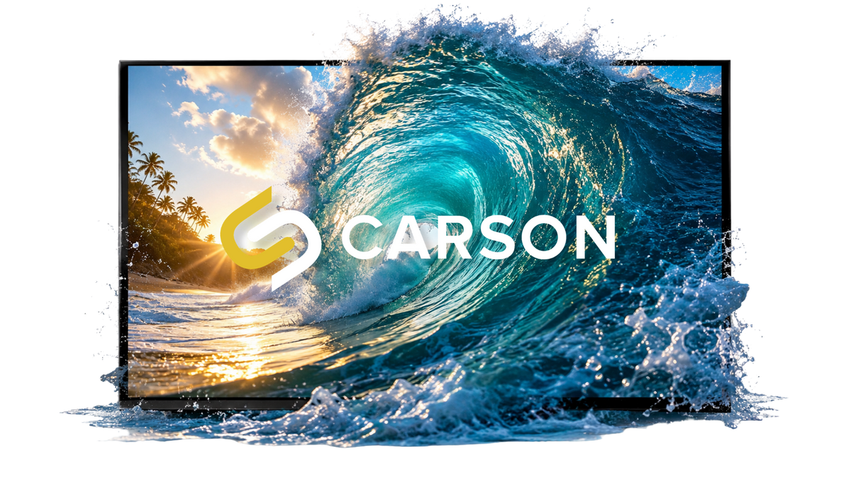 Carson NovaStar Zero HDR UHC Fixed Frame Projector Screen | 16:9
