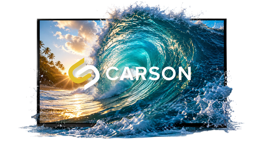 Carson NovaStar Zero HDR UHC Fixed Frame Projector Screen | 16:9