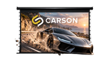 Carson Preference Carbon UHC Tab-Tensioned Powered Projector Screen | 16:9