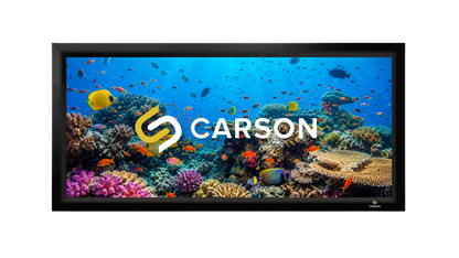 Carson Scope 2.35:1 4K/8K Fixed Frame Projector Screen