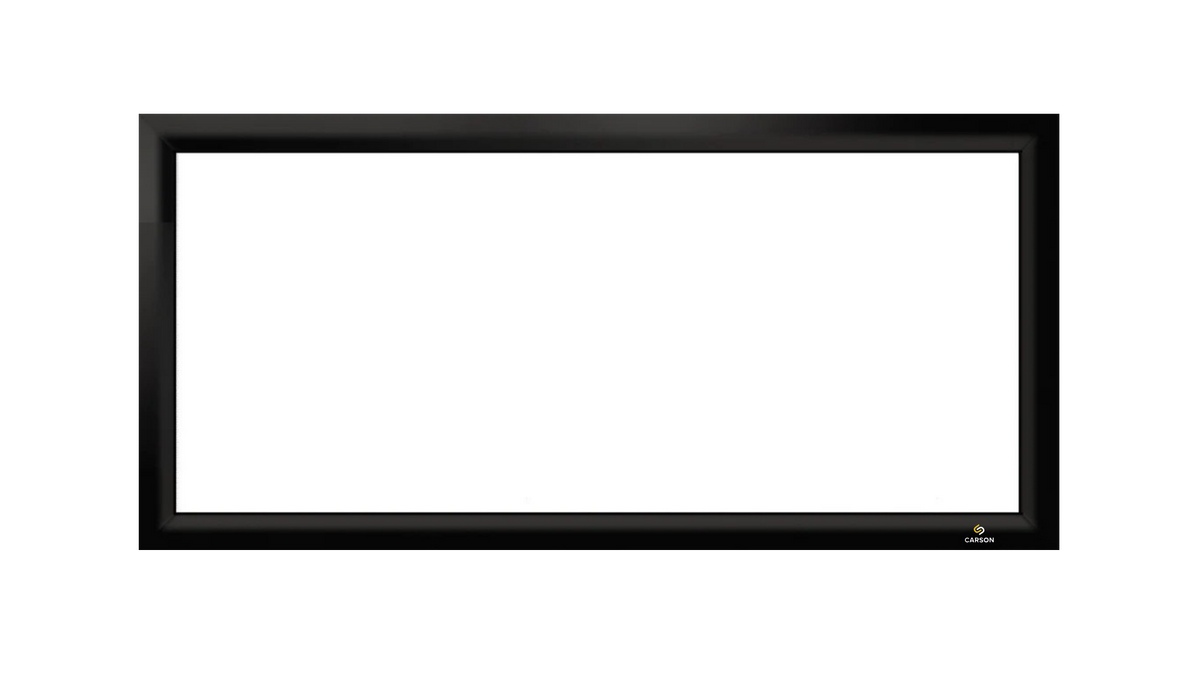 Carson Scope 2.35:1 4K/8K Fixed Frame Projector Screen