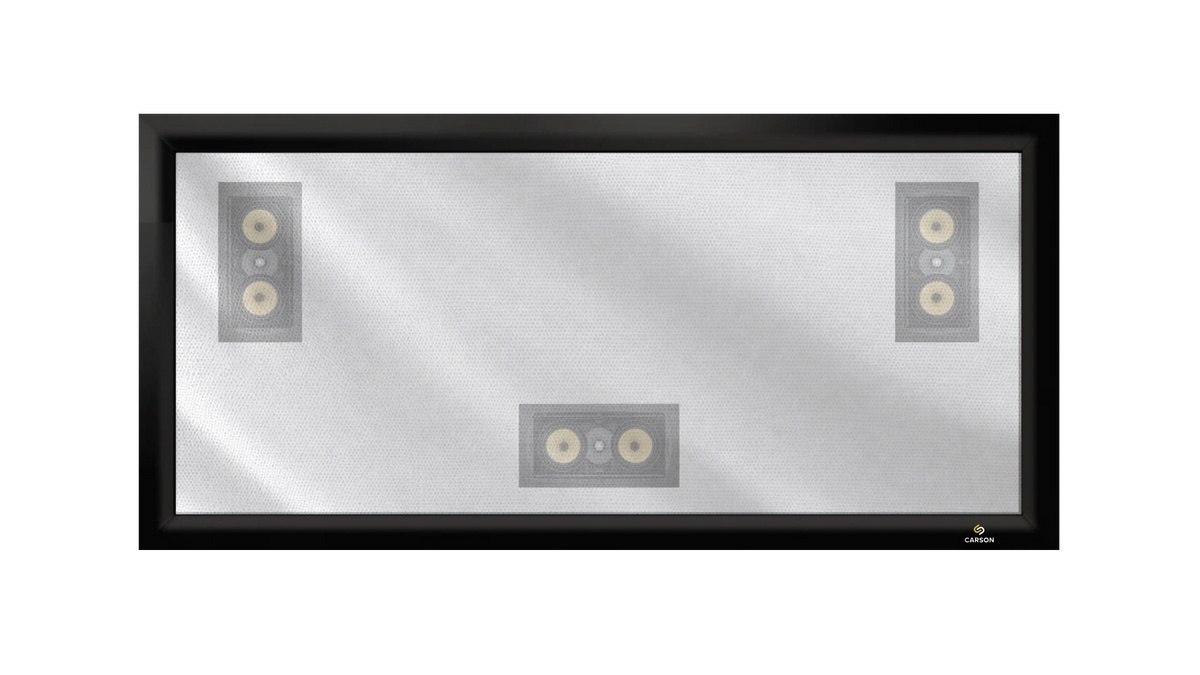 Carson Scope 2.35:1 4K/8K Fixed Frame Projector Screen