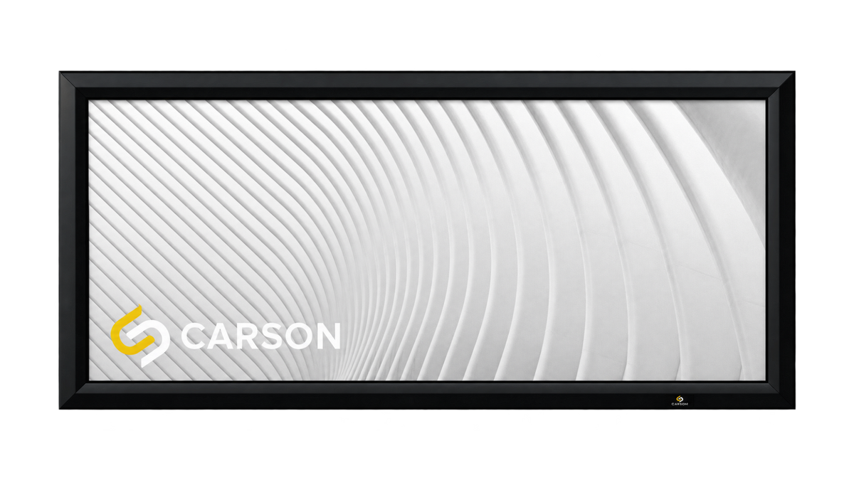 Carson Scope 2.35:1 4K/8K Fixed Frame Projector Screen