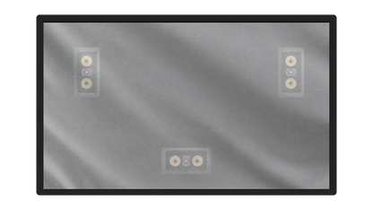 Carson Selina 16:9 4K/8K Fixed Frame Home Theatre Screen - Matte Material