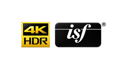 Carson Selina Black and ALR Core II DNP Material 4K/8K 16:9 Home Theatre Fixed Frame Screen