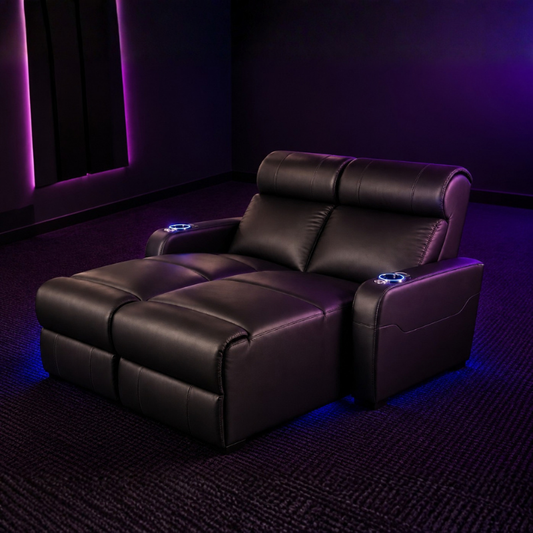 Carson The Producer Theatre Daybed Electric Recliner Home Cinema Seatings Pair (Long) | Chair