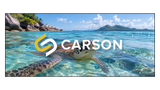 Carson Acoustic Zero / Scope Zero 2.35:1 4K/8K HDR Fixed Frame Cinemascope Acoustic Woven II Matt Screen