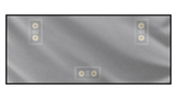 Carson Acoustic Zero / Scope Zero HDR Acoustic Woven II Fixed Frame Screen | 2.35:1