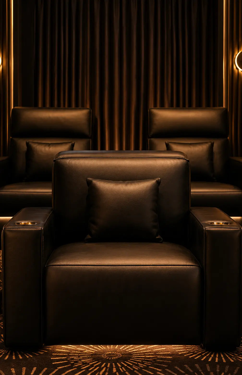 Carson Bently Premium Home Theatre Recliner