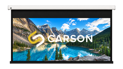 Carson Cellio 2.35:1 4K/8K Powered Home Theatre Screen