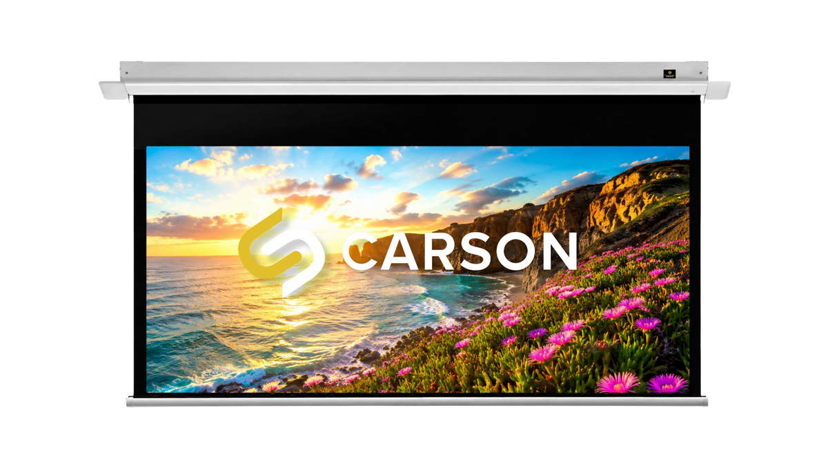 Carson Preference 2.35:1 4K/8K Tab-Tension Powered Home Theatre Screen