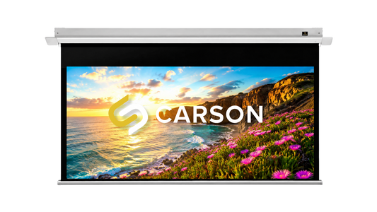 Carson Preference 2.35:1 4K/8K Tab-Tension Powered Home Theatre Screen