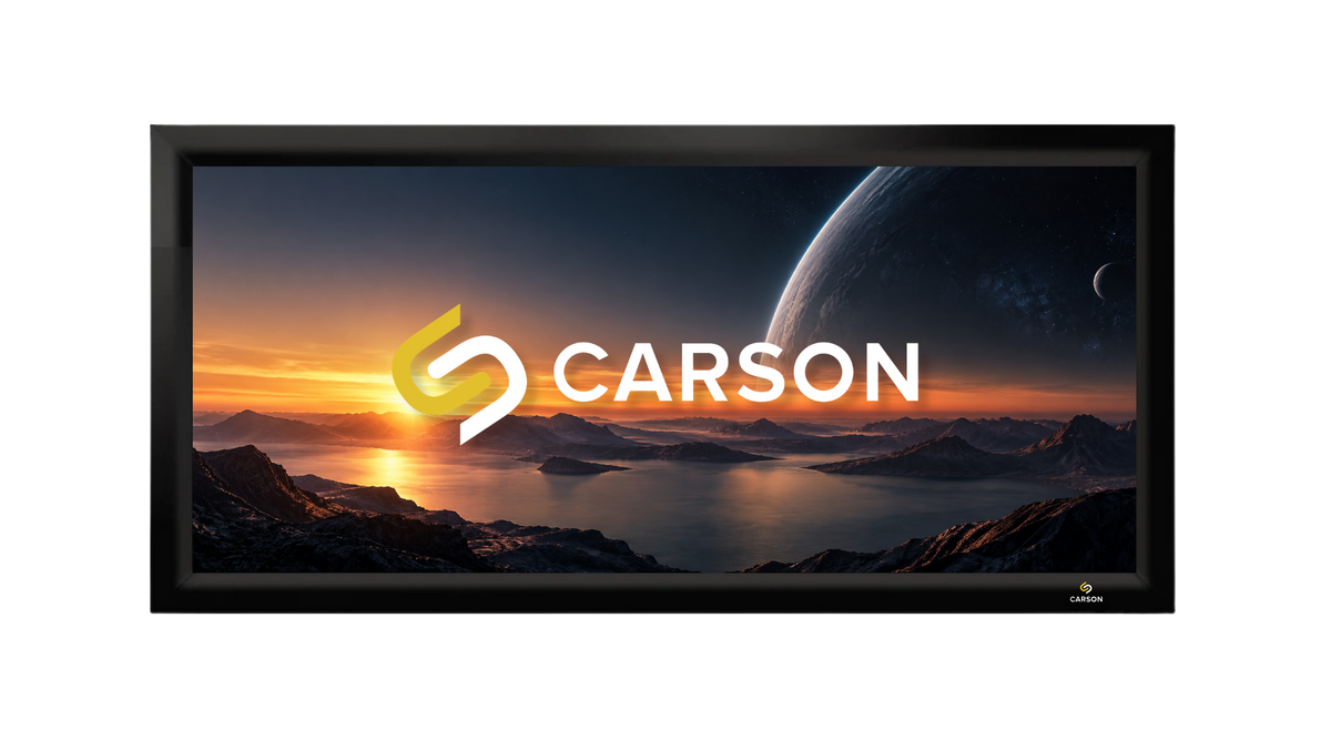 Carson Scope 4K Fixed Frame Projector Screen | 2.35:1