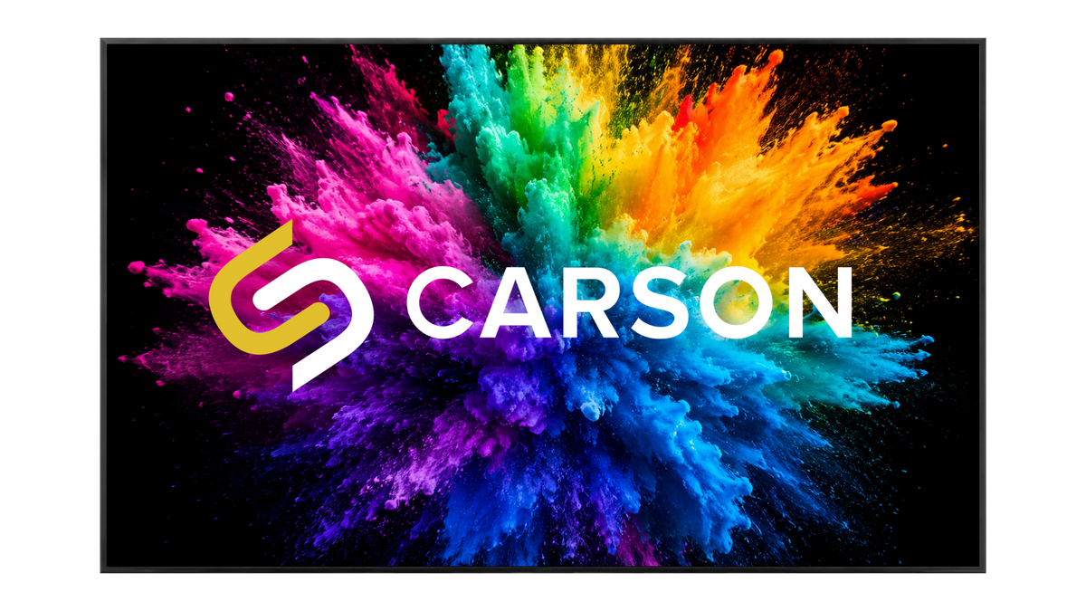 Carson Screen One Zero 16:9 4K/8K HDR Fixed Frame Projector Screen