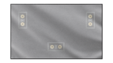 Carson Acoustic Zero HDR Acoustic Woven Matt II Fixed Frame Projector Screen | 16:9