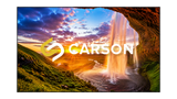 Carson Screens Black Zero 16:9 4K/8K ALR Fixed Frame Projector Screen