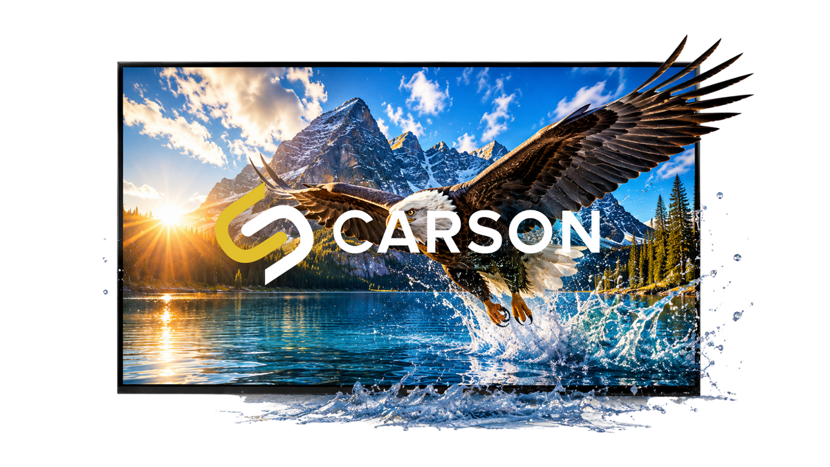 Carson Screens NovaStar Zero 16:9 4K/8K HDR UHC Fixed Frame Projector Screen