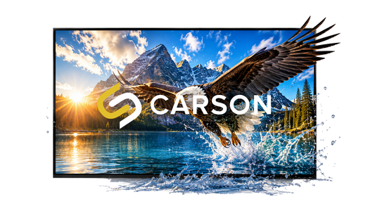 Carson Screens NovaStar Zero 16:9 4K/8K HDR UHC Fixed Frame Projector Screen