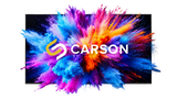 Carson Screens NovaStar Zero 16:9 4K/8K HDR UHC Fixed Frame Projector Screen - Silver UHC Material