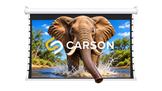 Carson Preference Carbon UHC Tab-Tensioned Powered Projector Screen | 16:9