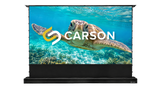 Carson Screens The Phoenix 16:9 4K/8K Powered Floor-Rising ALR Projector Screen - Silver UHC Material