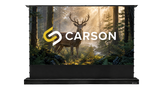 Carson Solaris BrightStar Ultra UST ALR Powered Floor-Rising Projector Screen | 16:9