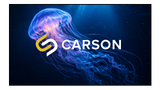 Carson Twilight ALR - CLR 4K/8K UST Laser LED 16:9 Premium Ambient Light Rejection Zero Edge Fixed Frame Projector Screen