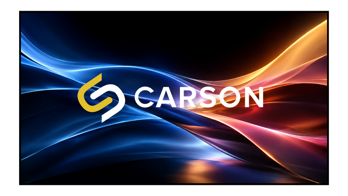 Carson Zero Starlight ALR/CLR 4K UST Fixed Frame Projector Screen | 16:9