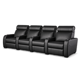 Carson The Producer Electric Four-Seater Recliner Home Theatre Seating | Cinema Chairs