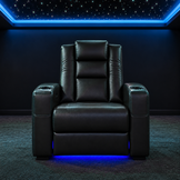 Carson The Director Electric Recliner Home Theatre Seating | Cinema Chairs