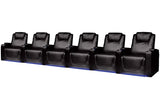 Carson Gold Class Six Seater Electric Recliner Home Theatre Seating | Cinema Chairs