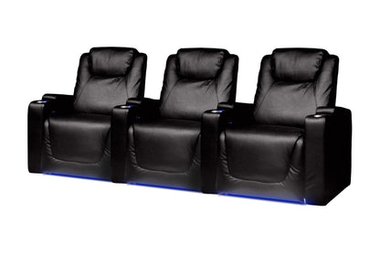 Carson Gold Class Three Seater Electric Recliner Home Theatre Seating / Cinema Chairs view 2