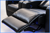 Carson The Director Electric Recliner Home Theatre Seating | Cinema Chairs