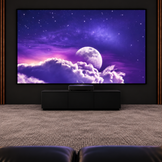 Carson Mason 1800 Home Entertainment Unit Acoustically Transparent | Cinema Theatre