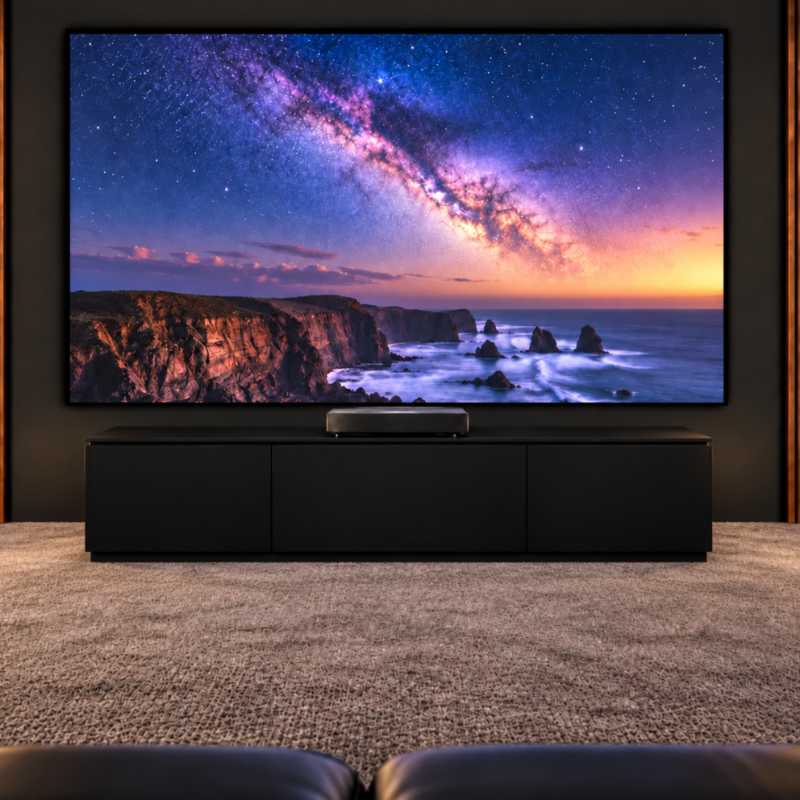 Carson Mason 2400 Home Entertainment Unit Acoustically Transparent | Cinema Theatre